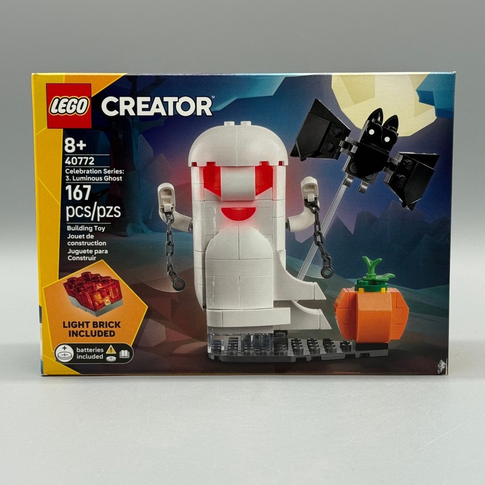 Lego Creator #40772 Luminous Ghost Celebration Series 3 Halloween GWP New Sealed